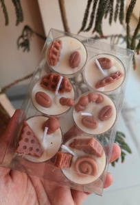 Bougies chauffe-plat modernes de qualité supérieure en cire de soja, écologiques, faites à la main, parfumées, pour les fêtes, Noël, le Nouvel An chinois, Diwali, la maison - Product Image 4