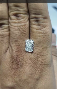 IKYRAA JEWELS ผู้ผลิตโดยตรง เพชรปลูกในห้องปฏิบัติการ CVD HPHT รูปทรงเรเดียนท์ขนาดใหญ่ เพชรเม็ดเดี่ยวสำหรับโชว์ สีแฟนซี รับรองโดย IGI - Product Image 3