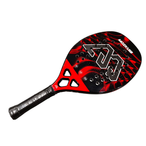 Raquettes de padel sportives de haute qualité, légères, anti-vibrations, personnalisables, en carbone 3k 12k avec noyau en EVA, taille moyenne. - Product Image 4