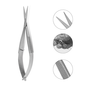 Tijeras de Manicura Curvas de Acero Inoxidable de Alta Calidad, Duraderas y Ecológicas, para el Cuidado de las Cutículas, Tijeras Afiladas para Arte de Uñas Stahlmann Pro - Product Image 4