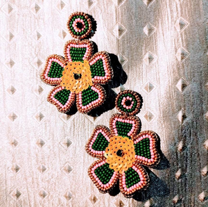 Regalo de Compromiso Personalizado, Ligero, Estilo Bohemio, Multicolor, Hecho a Mano con Cuentas Bordadas y Baño de Oro, Certificado Seguro, por MULTI CRAFT - Product Image 2