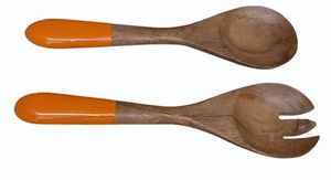 Cuchara de Cocina de Madera de Acacia Natural, Utensilios de Cocina Resistentes al Calor |   Cuchara de Madera Ecológica y Sostenible |   OEM Personalizado - Product Image 2