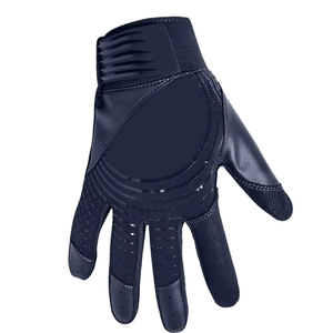 High Quality Leather Baseball Batting Gloves <b>Hook</b> & Loop Closure Durable Excellent Grip Custom Adults Premium Gloves OEM ODM - Product Image 3
