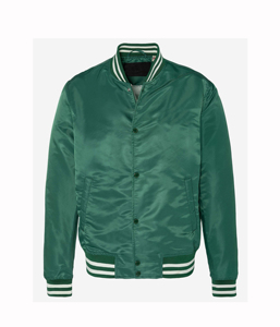 Nouvelle veste bomber d'hiver de haute qualité pour hommes, personnalisable avec logo, en satin réversible, élégante, veste de sport de plein air - Product Image 5