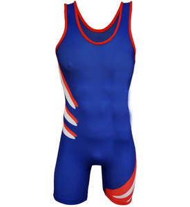 Combinaison de lutte personnalisée pour hommes, tenue de sport décontractée avec technique de lavage, combinaisons de lutte sublimées en gros - Product Image 5