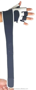 Gants de sport demi-doigts en PU légers et respirants avec fermeture à boucle pour entraînement de fitness unisexe et musculation - Product Image 2