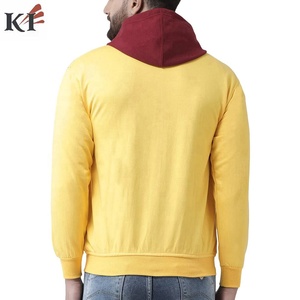Échantillon Gratuit – Ensemble Sweat à Capuche Hiver Homme 50% Coton 50% Polyester Manches Longues Coupe-Vent Oversize avec Poche 280g Imprimé par Décharge - Product Image 2