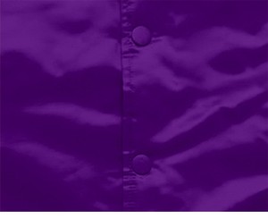 <b>Purple</b> Satin Varsity Jacket <b>Men's</b> Casual Bomber Coat Solid Color Turn-down Collar Regular Fit Autumn Wear - Product Image 4