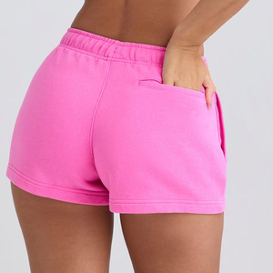 Shorts Deportivos para Mujer, Cintura Media Elástica, Poliéster/Algodón Ecológico, Secado Rápido, Ligeros, para Gimnasio, Entrenamiento y Fitness - Product Image 5