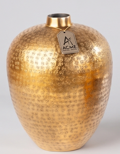 Premium Brass Hammered Tabletop <b>Vase</b> Set Bohemian Style Handmade <b>Decorative</b> <b>Vases</b> For Housewarming - Product Image 4
