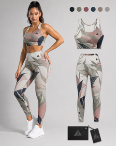 Leggings de sport réversibles personnalisés, légers, écologiques, sans coutures, respirants, extensibles, à taille haute et très élastiques - Product Image 5