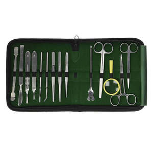 Juego de Instrumentos Quirúrgicos Veterinarios Manuales Premium de Acero Inoxidable, Kit Básico de Cirugía General Veterinaria de Dentavex - Product Image 1