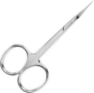 Tijeras de Microresorte Afiladas de Alta Calidad, Acero Inoxidable, Corte Recto, para Diestros, Removedor de Cutículas y Cejas, Herramienta de Belleza - Product Image 5