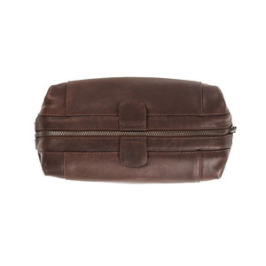 Leather Toiletry <b>Bag</b> Rectangle Minimalist Portable <b>Storage</b> <b>Bag</b> for Toiletries 1-3L Capacity - Product Image 4