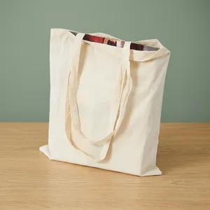 Durable Luxury Cotton <b>Fabric</b> <b>Bags</b> with Strong Handles Large Capacity for Daily Shopping Trade Shows Exhibitions Promotional Use - Product Image 4