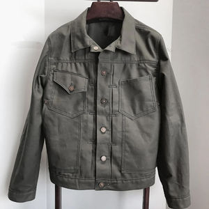 Chaqueta de Trabajo de Invierno Unisex de Lona de Pato Personalizada de Alta Calidad con Cierre de Cremallera, Algodón Desgastado, Cómoda y Duradera, Reversible - Product Image 3