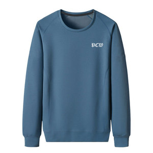 Fresh Now Sudadera con estampado de invierno para hombre, 100% algodón, manga larga, cómoda, informal, ropa elegante a la moda - Product Image 1