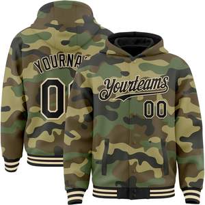 Vestes à capuche universitaires personnalisées LTOCMKIY, vestes de baseball personnalisées, vêtements de sport avec nom d'équipe et numéro pour hommes, femmes et jeunes - Product Image 1