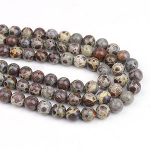 ลูกปัดหินแจสเปอร์ธรรมชาติขายส่งยอดนิยมสำหรับทำเครื่องประดับ DIY - Product Image 3