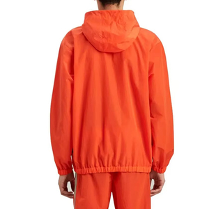Conjunto Deportivo Cortavientos de Nailon Impermeable de Alta Calidad, Ligero, para Hombre, de Color Sólido - Product Image 2