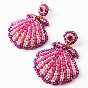 Pendientes Colgantes Hechos a Mano con Cuentas en Forma de Concha, Estilo Bohemia para Mujer, Joyería de Perlas de Imitación, Accesorios de Moda para Fiesta - Product Image 1