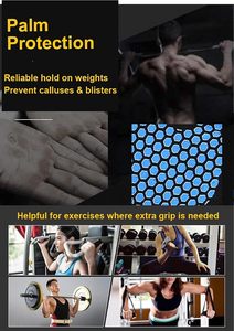 Gym <b>Gloves</b> Fitness Weight Lifting Breathable Lightweight Half Finger <b>Gloves</b> for Men Women - Product Image 3