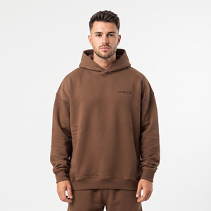 Sudadera con Capucha de Felpa de Algodón para Hombre, Diseño Personalizado, Talla Grande, Ropa de Invierno al por Mayor - Product Image 5