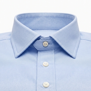 Camisa de Vestir Formal de Manga Larga para Hombre, Blanca, 100% Algodón, Transpirable, Teñida con Hilo, con Botones y Bolsillo en el Pecho, ODM, Ropa de Oficina - Product Image 5
