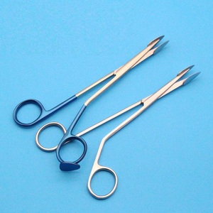 Ciseaux de dissection faciale TC Trepsat à pointes spécifiques, manuels, en acier inoxydable, instrument de chirurgie plastique - Product Image 4