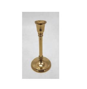 Bougeoir décoratif en aluminium couleur or pour la maison, support en T Lite, finition en laiton, fait à la main, personnalisé, nouvel arrivage - Product Image 6