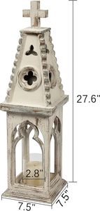 Trusted Manufacturer <b>Rustic</b> <b>Wooden</b> Lantern Candle Holder For Farmhouse Decoration Wedding Centerpiece And Festival Display - Product Image 5