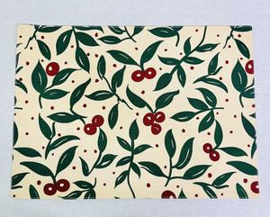 Printed Cotton Fused Placemat Decorative Dining <b>Table</b> <b>Mat</b> - Product Image 1