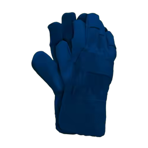 Gants de travail en cuir de vachette de qualité supérieure pour l'industrie lourde, grain lisse, protection des mains pour les riggers canadiens - Product Image 5