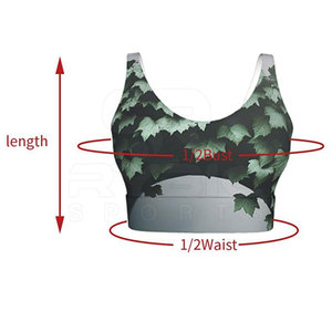 Sujetador Deportivo Sublimado con Estampado Floral Estético para Mujer, Ligero, Cómodo, de Bajo Impacto, Transpirable, para Pilates y Yoga - Product Image 5