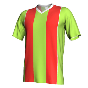 เสื้อฟุตบอลสโมสรใหม่ แบบยูนิเซ็กซ์ สีและดีไซน์ทีมสั่งทำได้ พิมพ์ลาย 100% โพลีเอสเตอร์ คุณภาพสูง - Product Image 1