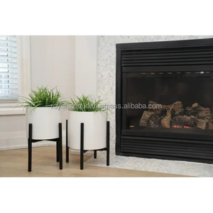 Nouveau design attrayant pour la décoration intérieure jardinières avec support jardinières de ferme pots de qualité supérieure avec support fournisseur indien - Product Image 2