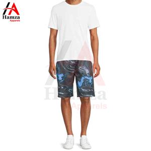 Shorts baggy de haute qualité en gros impression par sublimation sur mesure vêtements de fitness décontractés shorts pour hommes par Hamza Apparels - Product Image 4