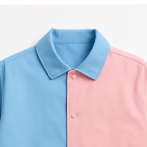 เสื้อแจ็คเก็ตโค้ชแบบลำลองกันน้ำกันลมสำหรับผู้ชาย รุ่นคัสตอม แจ็คและจิล พร้อมปักโลโก้ตามสั่งแบบ OEM สำหรับชมรม - Product Image 4
