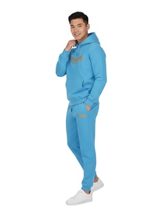 Conjunto de Sudadera con Capucha Transpirable de Alta Calidad para Hombre, Diseño Sólido Multicolor, Ropa Deportiva para Gimnasio, Entrenamientos de Invierno, Personalizable - Product Image 2