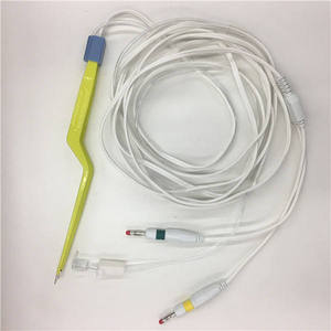 Forceps bipolaires professionnels, instrument chirurgical, couleur bleue, certifié CE, fonctionnement manuel, pour usage médical - Product Image 2