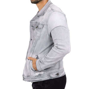 Casual <b>Men</b> <b>Denim</b> <b>Jacket</b> - Classic and Stylish Jean <b>Jacket</b> for Everyday Wear and Layering <b>Denim</b> <b>Men's</b> <b>Jackets</b> - Product Image 2