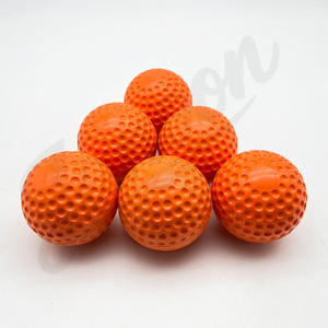 Pelotas de Práctica Profesionales con Hoyuelos, Pelotas de Plástico Duraderas para Lanzamiento y Bateo, Pelotas de Práctica para Ejercicios de Béisbol - Product Image 5