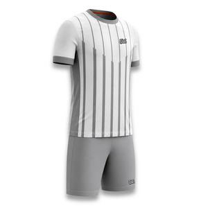 Customize Soccer jersey uniform Gray Unisex Moisture Wicking <b>Polyester</b> <b>Shorts</b> Elastic Waist Regular Fit Solid Color All Season - Product Image 4