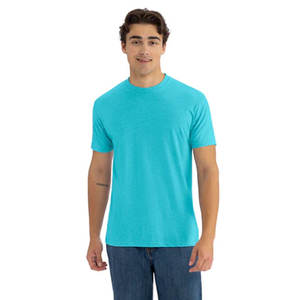 T-shirt CVC unisexe 6210 pour hommes et femmes, 60/40 coton peigné ringspun/polyester 32Singles, respirant, col rond, personnalisable - Product Image 1