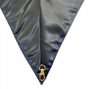 Collier de Trésorier du 14e Degré du Rite Écossais AASR, Collier Moiré Personnalisé Brodé, Régalia Maçonnique Bleu Royal et Or - Product Image 3