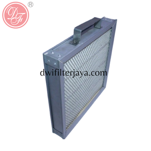 แผ่นกรอง HEPA สำหรับระบบ HVAC แบบกรอบอะลูมิเนียม ลดแรงดันต่ำ - Product Image 1