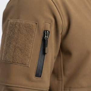 Charr Industries Men Tactical Hiking Bomber <b>Jacket</b> Hooded <b>Mandarin</b> <b>Collar</b> Waterproof Breathable Quick Dry Thick Fleece Winter - Product Image 6