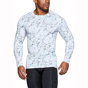 Camiseta Deportiva de Compresión Unisex 2025, Transpirable, con Estampado por Transferencia de Calor, de Spandex/Poliéster, de Secado Rápido, Manga Larga, para Deportes - Product Image 2