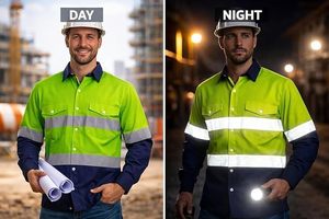 High Visibility Hi Vis Reflective Safety Work Shirts - Product Image 3