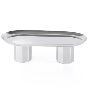 Standard Quality Classic Design Handmade Nickel Plated Metal Serving Bowl Customized Shape Oven/<b>Microwave</b> Safe for Daily Home - Product Image 4